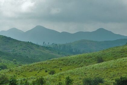 The Vagamon hills- one of the must-see places to visit in Kerala in february for trekkers