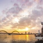 Dragon Bridge in serene Vietnam, one of the best places to visit in Da Nang.