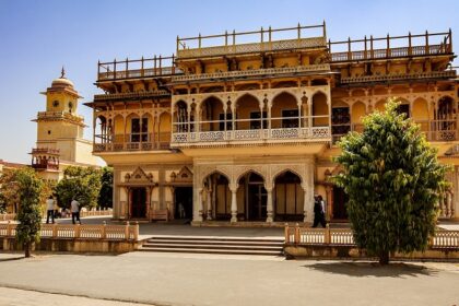 Traditional Rajasthani architecture, reflecting the cultural heritage of The Thar Heritage Museum.