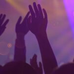 A glimpse of people enjoying in a club dancing to the beats in Maharashtra.