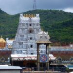 Tirupati temple in Tirupati, Andhra Pradesh.